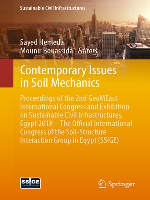 cover image of Contemporary Issues in Soil Mechanics